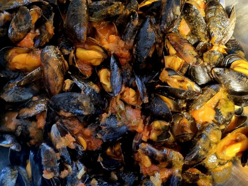 Cliquez pour zoomer ! Moules sauce piquante Thermomix par danilita