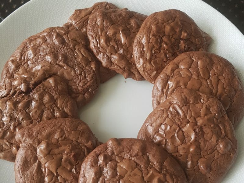 Cliquez pour zoomer ! Cookies brownies Thermomix par nadiamarouani