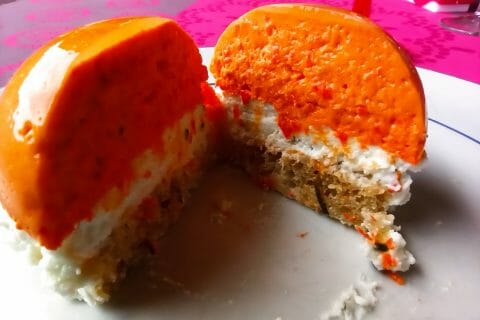 Cliquez pour zoomer ! Dômes à la mousse de poivrons et chèvre frais Thermomix par Adhellyart