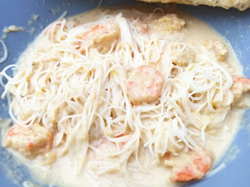 Cliquez pour zoomer ! Soupe thaï crevettes et lait de coco Thermomix par Adhellyart