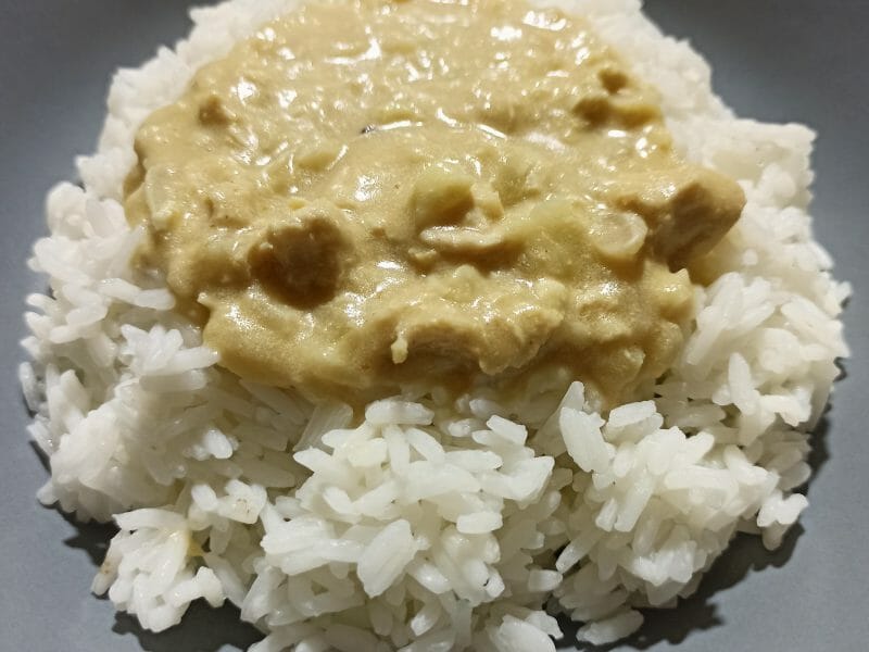 Cliquez pour zoomer ! Effiloché de poulet aux cacahuètes Thermomix par Adhellyart