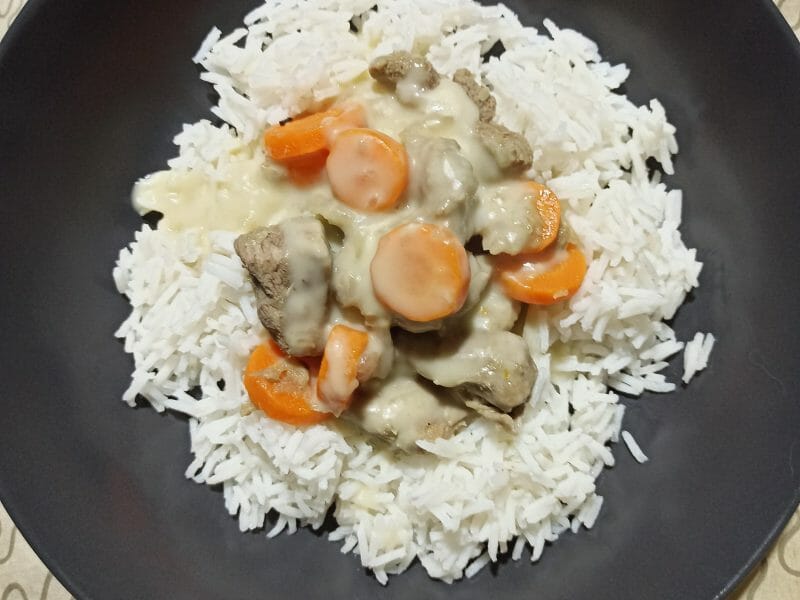 Cliquez pour zoomer ! Blanquette de veau Thermomix par Adhellyart
