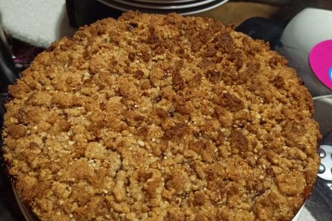 Cliquez pour zoomer ! Crumb cake framboises Thermomix par Adhellyart