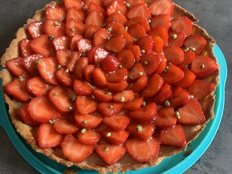 Cliquez pour zoomer ! Tarte aux fraises Thermomix par karine_176