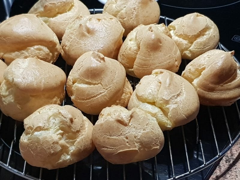 Cliquez pour zoomer ! Éclairs fraises chantilly Thermomix par malika59