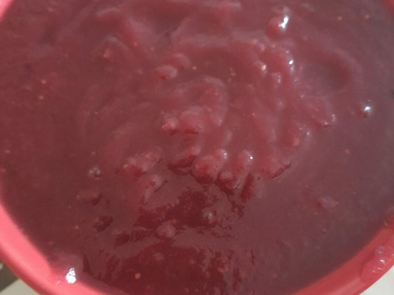 Cliquez pour zoomer ! Compote pomme framboise Thermomix par tounka2002