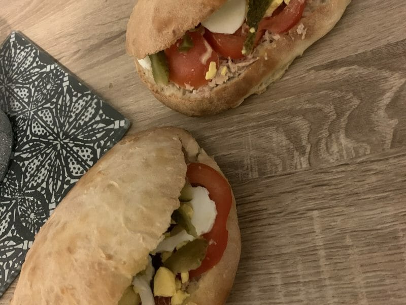 Cliquez pour zoomer ! Pain bagnat Thermomix par romanesaf