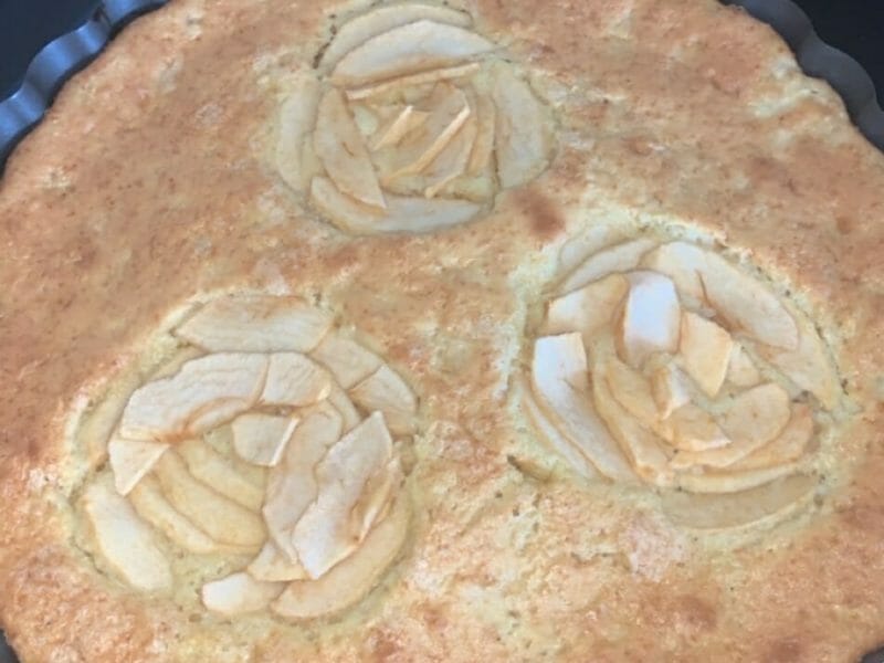 Cliquez pour zoomer ! Gâteau aux pommes et mascarpone Thermomix par romanesaf
