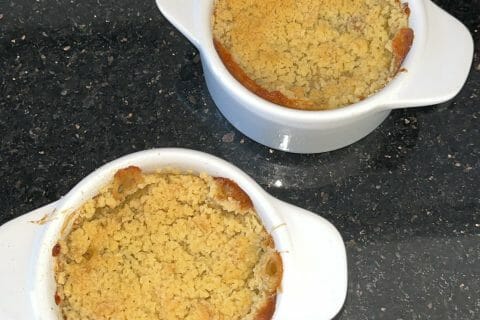 Cliquez pour zoomer ! Crumble de saumon et poireaux Thermomix par Sarah