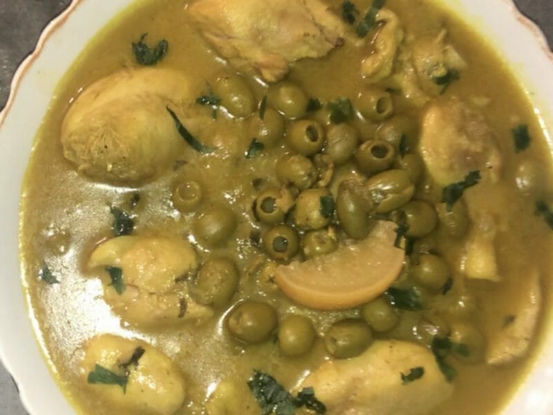 Cliquez pour zoomer ! Tajine de poulet aux olives Thermomix par Sarah