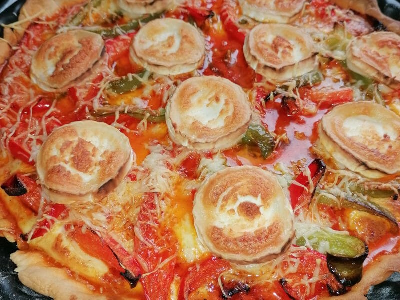 Cliquez pour zoomer ! Quiche poivrons et chorizo Thermomix par fannie04