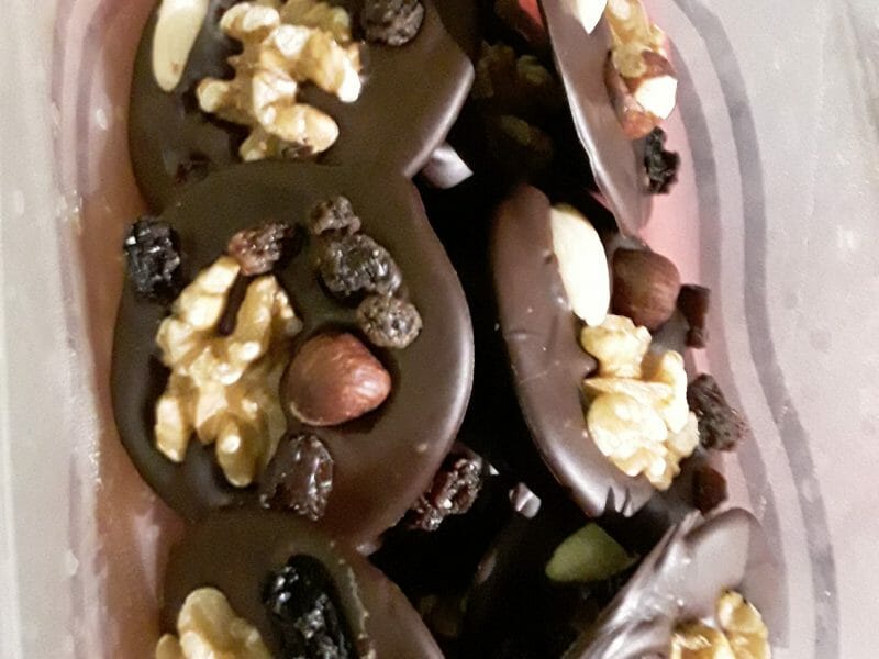 Cliquez pour zoomer ! Mendiants au chocolat Thermomix par rimakari