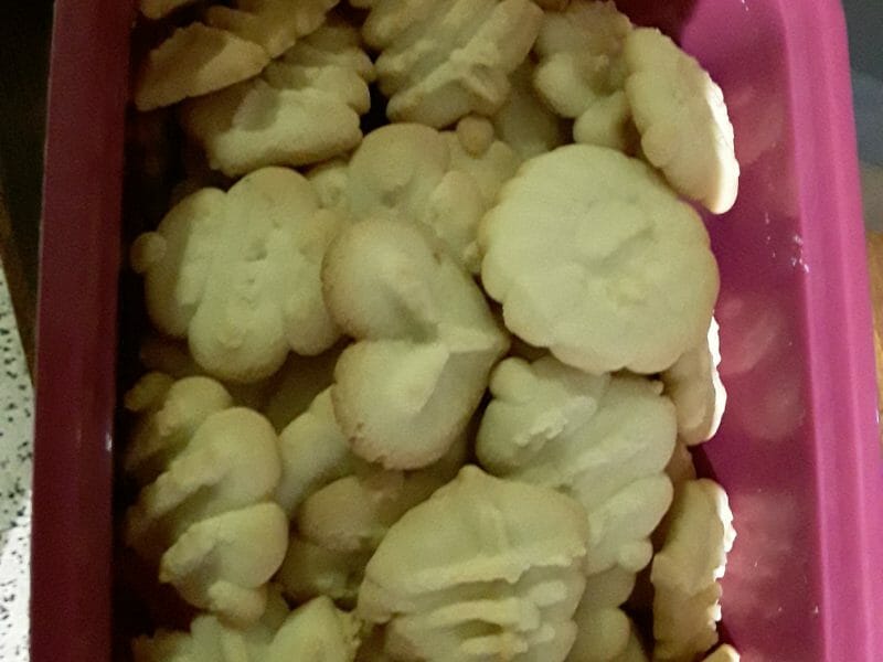 Cliquez pour zoomer ! Sablés à la presse à biscuits Thermomix par rimakari