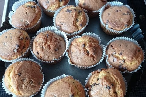 Cliquez pour zoomer ! Muffins aux pépites de chocolat Thermomix par rimakari