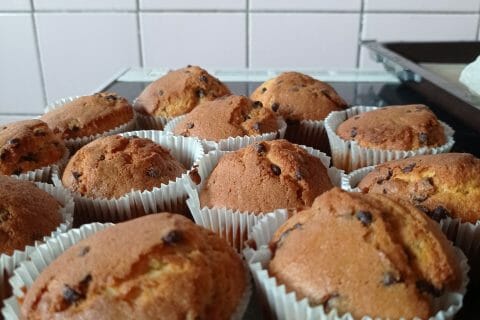 Cliquez pour zoomer ! Muffins aux pépites de chocolat Thermomix par rimakari
