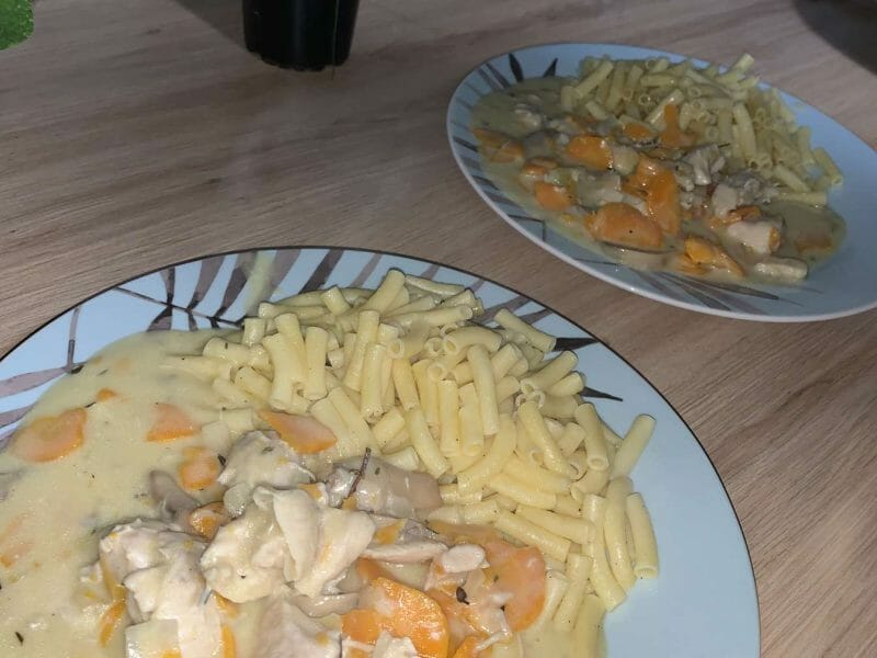 Cliquez pour zoomer ! Blanquette de poulet Thermomix par leticiav