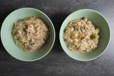 Cliquez pour zoomer ! Risotto courgettes et crevettes Thermomix par missnat23