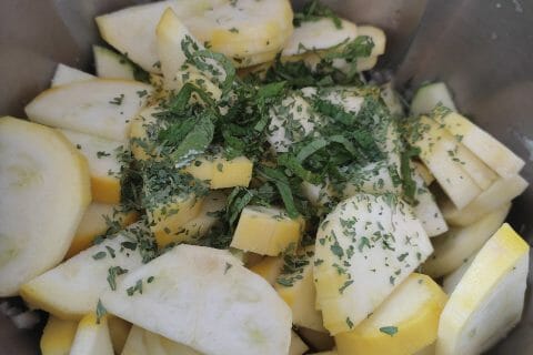 Cliquez pour zoomer ! Gratin de courgettes au chèvre Thermomix par missnat23