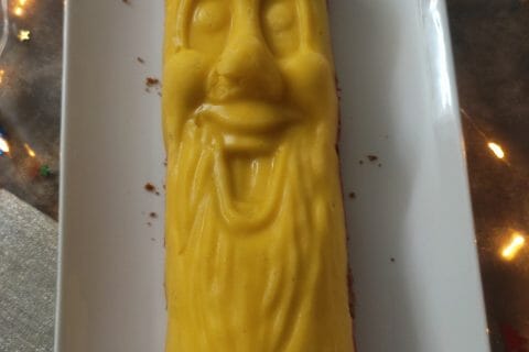 Cliquez pour zoomer ! Bûche glacée mangue et framboise Thermomix par missnat23