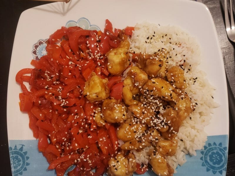 Cliquez pour zoomer ! Poulet au miel Thermomix par Dbo