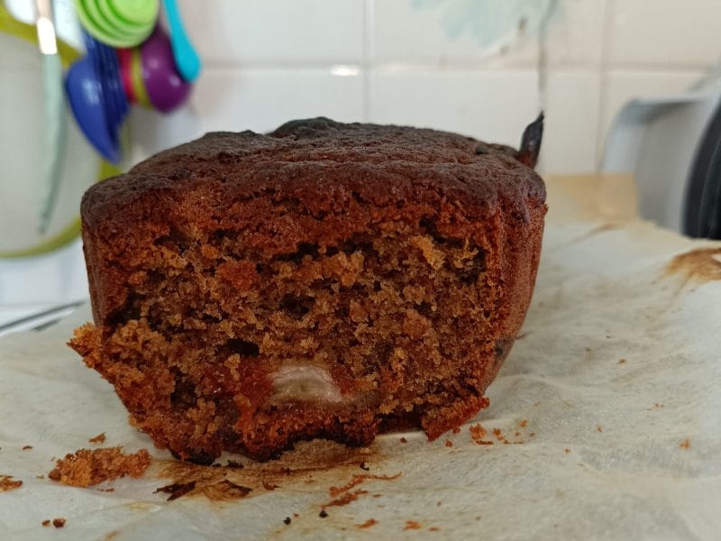 Cliquez pour zoomer ! Banana bread aux noix de pécan Thermomix par tata-lolotte