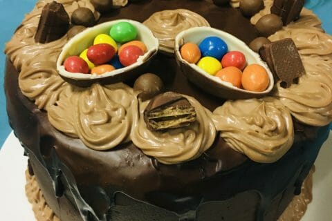 Cliquez pour zoomer ! Layer cake Kinder Bueno Thermomix par alyson1986