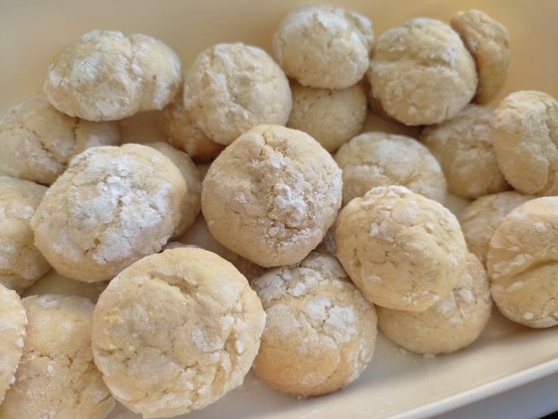 Cliquez pour zoomer ! Craquelés au citron Thermomix par nofee