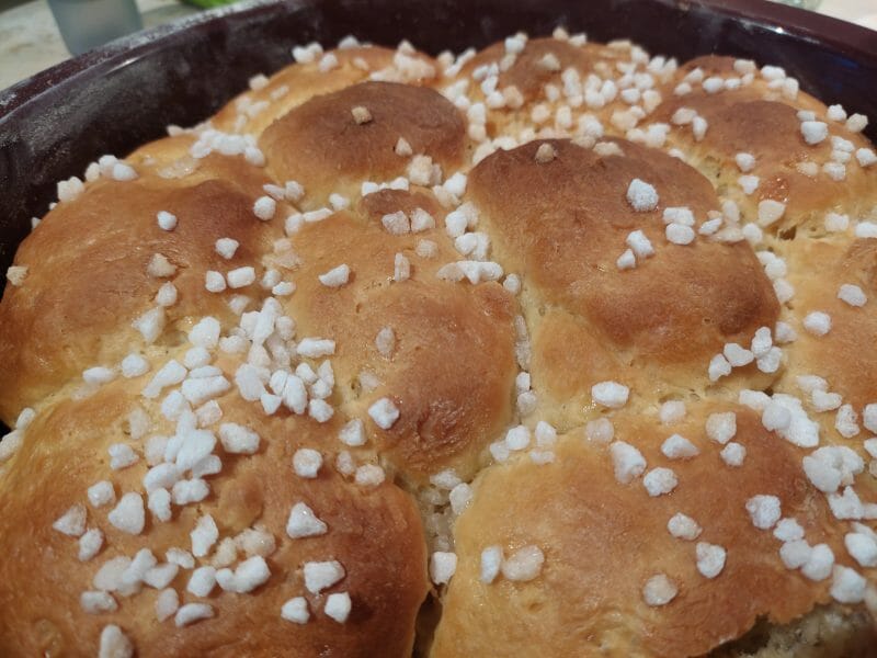 Cliquez pour zoomer ! Brioche moelleuse aux jaunes d’oeufs Thermomix par nofee