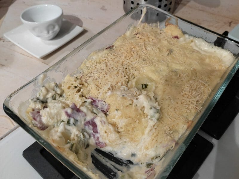 Cliquez pour zoomer ! Gratin de pommes de terre au Boursin Thermomix par nofee