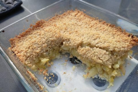 Cliquez pour zoomer ! Crumble poulet, courgettes et parmesan Thermomix par nofee