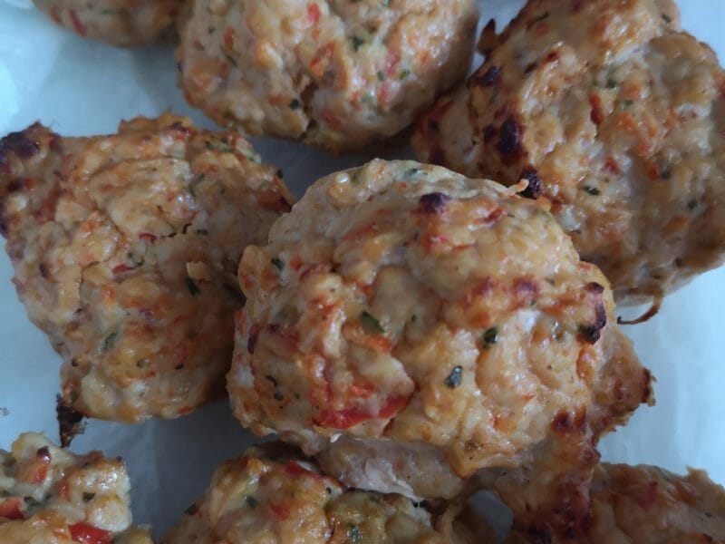 Cliquez pour zoomer ! Boulettes de poulet Thaï Thermomix par laiza38