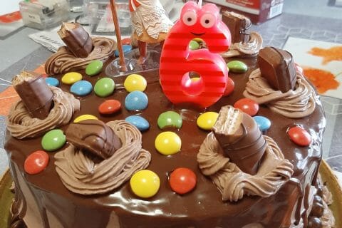 Cliquez pour zoomer ! Layer cake Kinder Bueno Thermomix par fanny71058