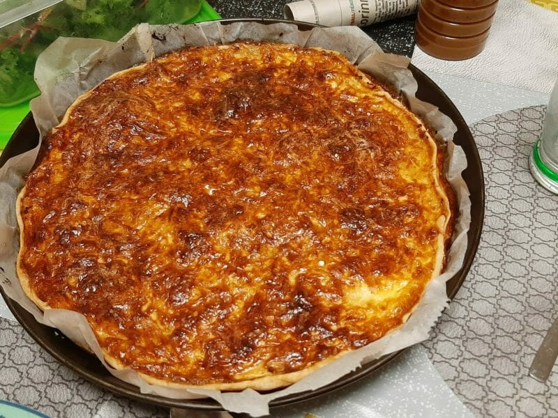 Cliquez pour zoomer ! Quiche Poireaux et Saumon Thermomix par fanny71058