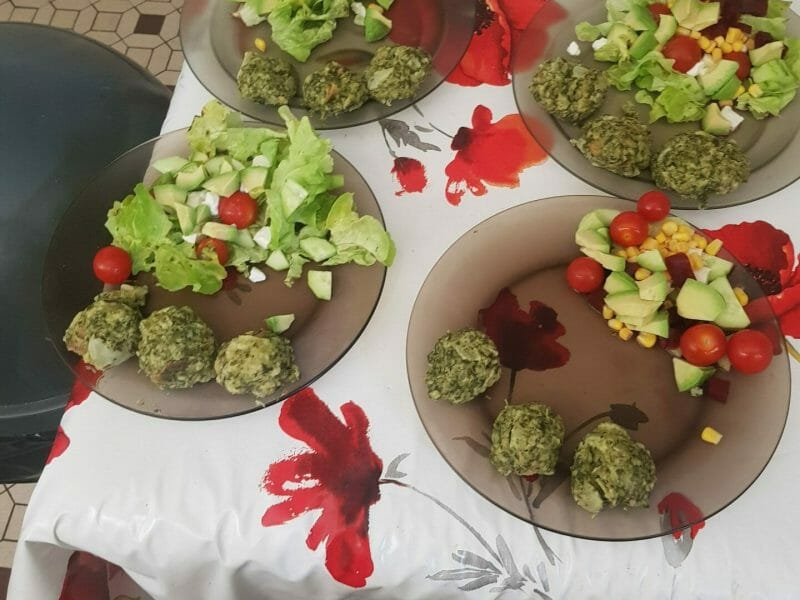 Cliquez pour zoomer ! Boulettes d’épinards et parmesan Thermomix par jenny_37