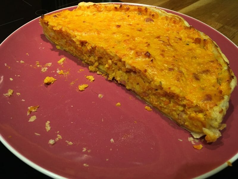 Cliquez pour zoomer ! Tarte courgettes et carottes Thermomix par goldenbb