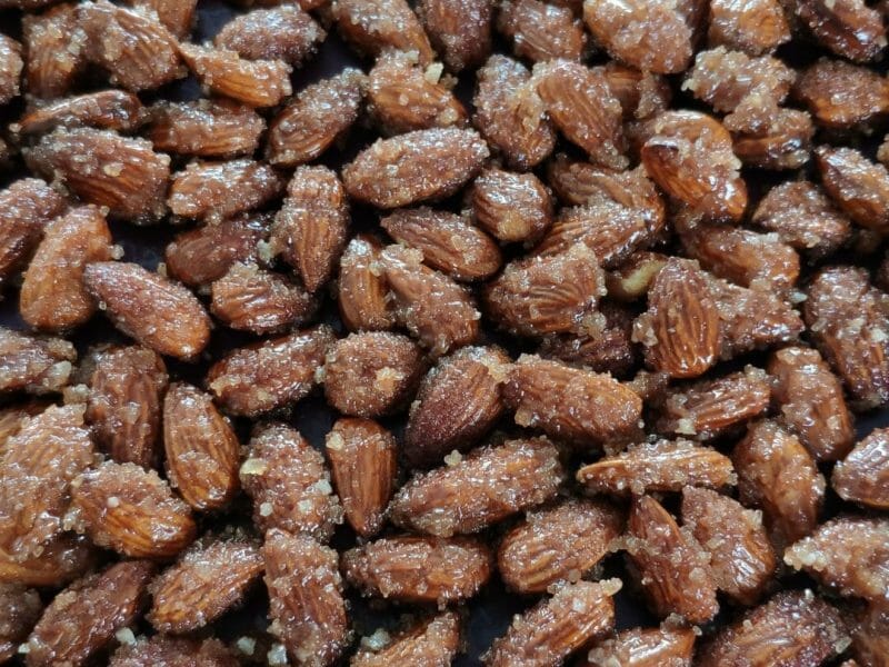 Cliquez pour zoomer ! Amandes grillées à la cannelle et au miel Thermomix par natalese