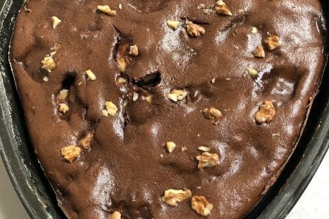 Cliquez pour zoomer ! Brownie fondant choco-banane Thermomix par juovb