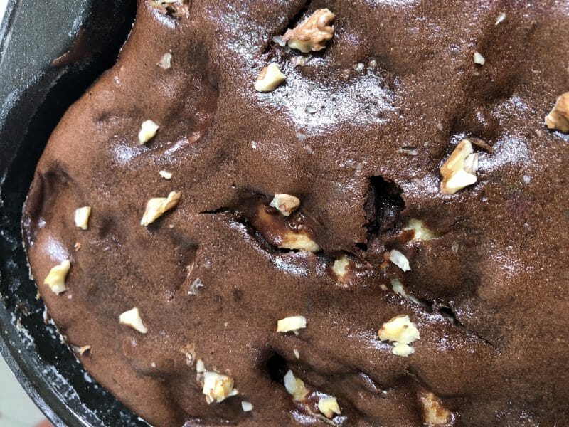 Cliquez pour zoomer ! Brownie fondant choco-banane Thermomix par juovb