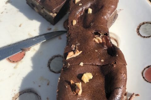 Cliquez pour zoomer ! Brownie fondant choco-banane Thermomix par juovb