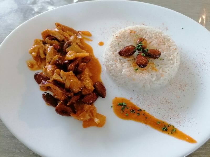 Cliquez pour zoomer ! Poulet aux amandes Thermomix par choubidoua