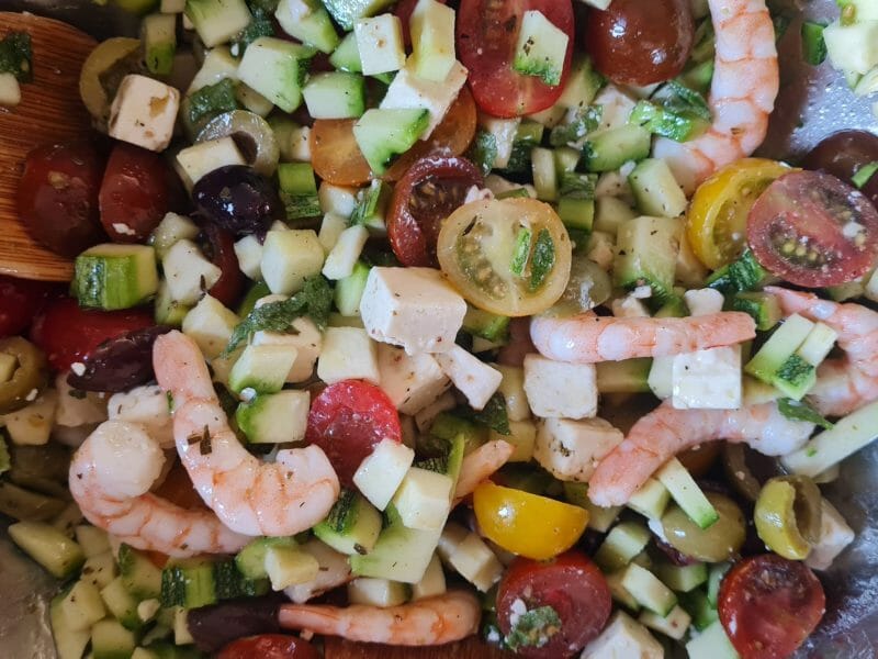 Cliquez pour zoomer ! Salade de courgettes à la feta Thermomix par melline