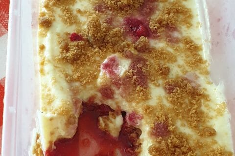 Cliquez pour zoomer ! Tiramisu aux framboises et spéculoos Thermomix par lorett