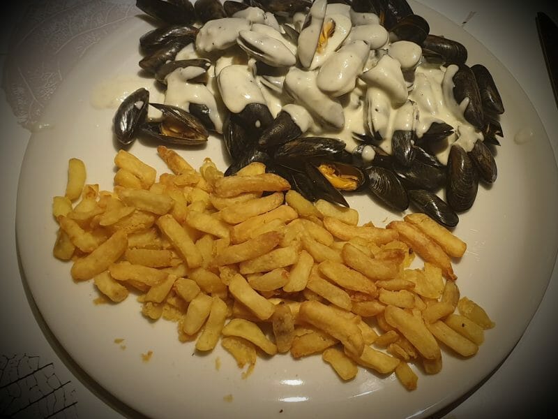 Cliquez pour zoomer ! Moules sauce au roquefort Thermomix par lorett