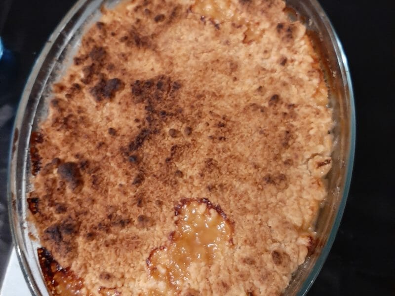 Cliquez pour zoomer ! Crumble aux Pommes Thermomix par aurelmick69