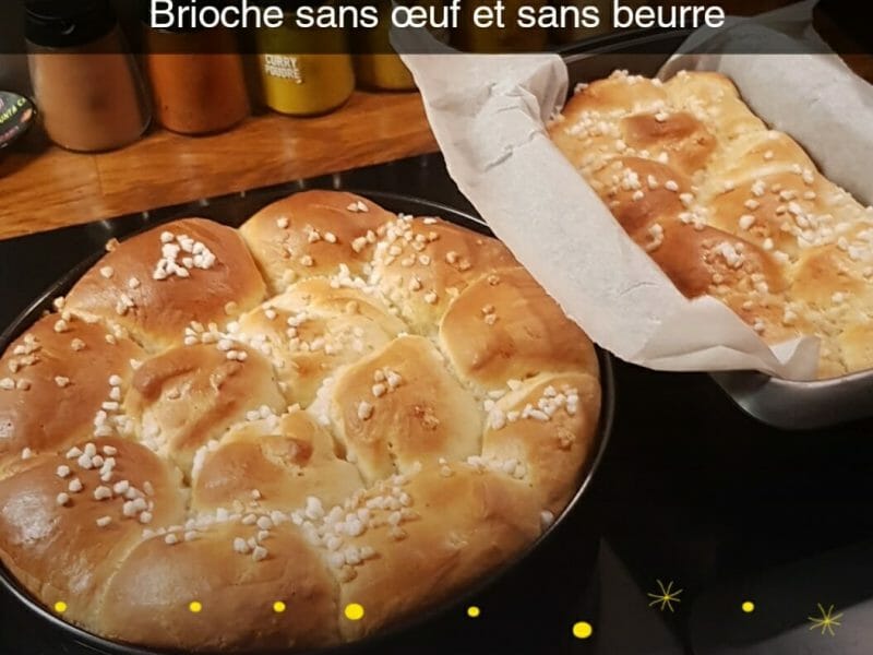 Cliquez pour zoomer ! Brioche sans beurre, sans oeufs Thermomix par aurelmick69