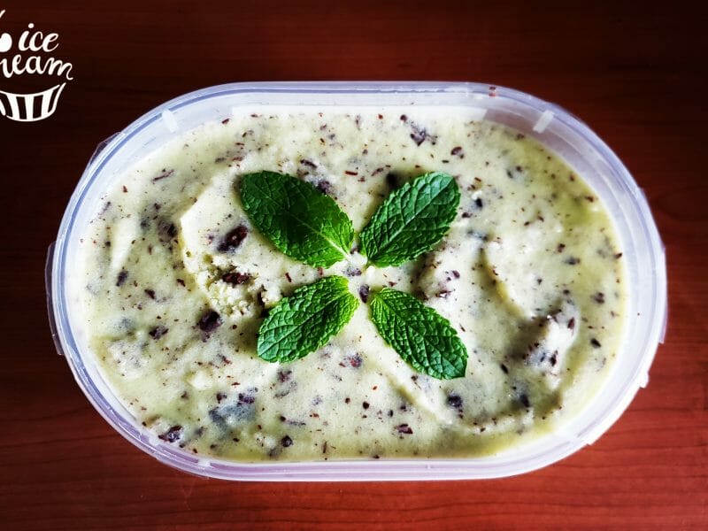 Cliquez pour zoomer ! Glace menthe-chocolat Thermomix par p0lin3