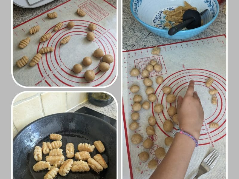 Cliquez pour zoomer ! Capunsei au beurre de sauge – Gnocchi de pain Thermomix par stephanie_406