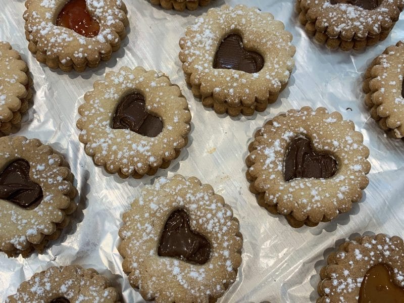 Cliquez pour zoomer ! Sablés à la confiture Thermomix par supercuisine