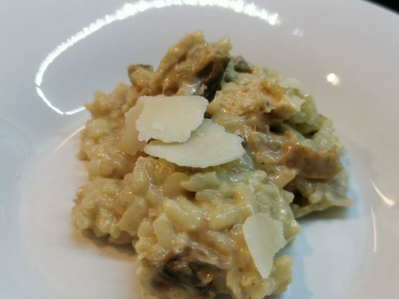 Cliquez pour zoomer ! Risotto poulet et champignons Thermomix par maeva_82