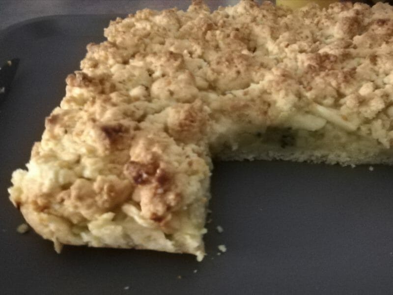 Cliquez pour zoomer ! Cookie-crumble rhubarbe framboises Thermomix par marie_431